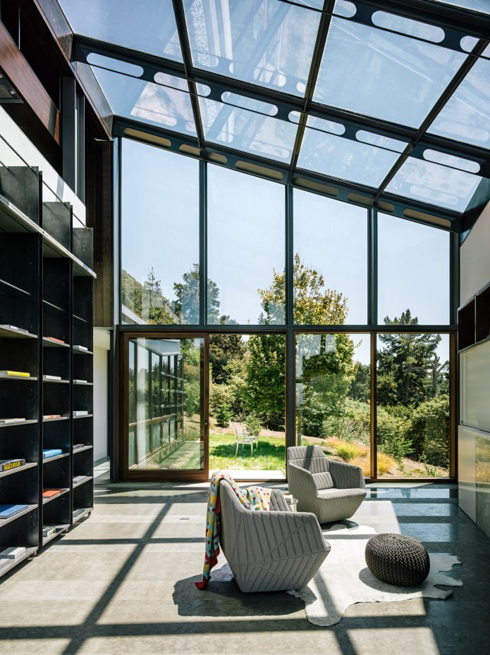 house interior on a cliff house interior on a cliff