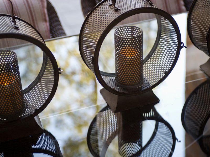 interior of a country cottage