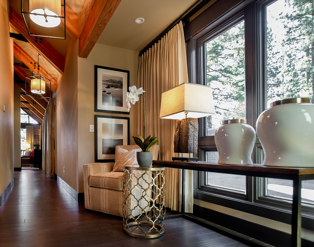 interior of a country cottage