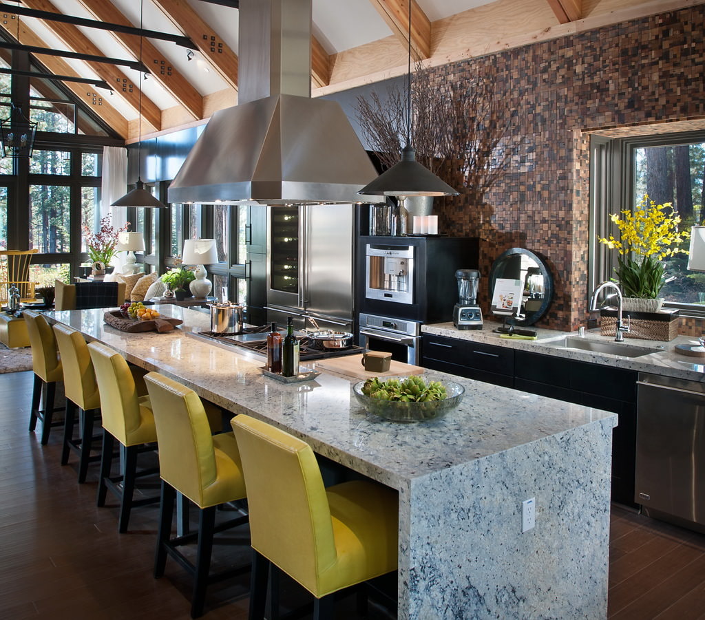interior of a country cottage