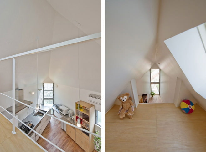 Photo of a narrow house