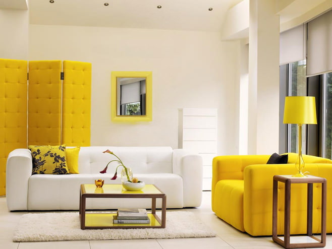 yellow living room yellow living room