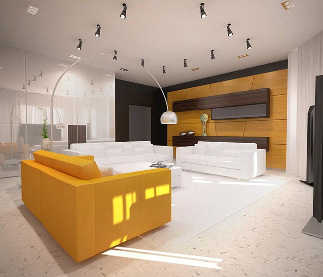 yellow in the living room yellow in the living room