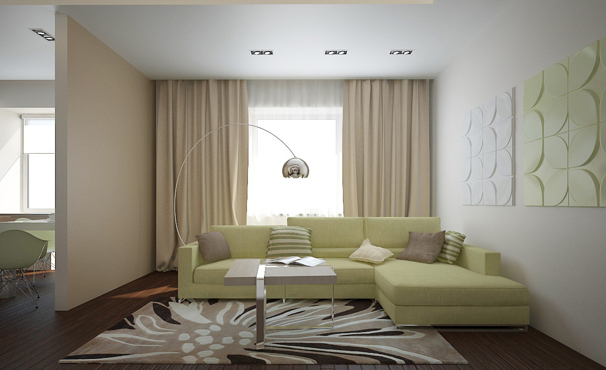 how to visually increase the height of the ceiling