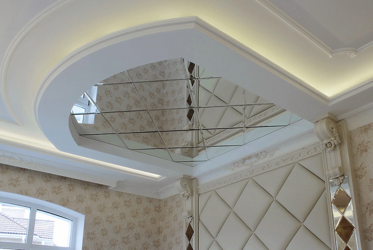 how to visually enlarge the ceiling