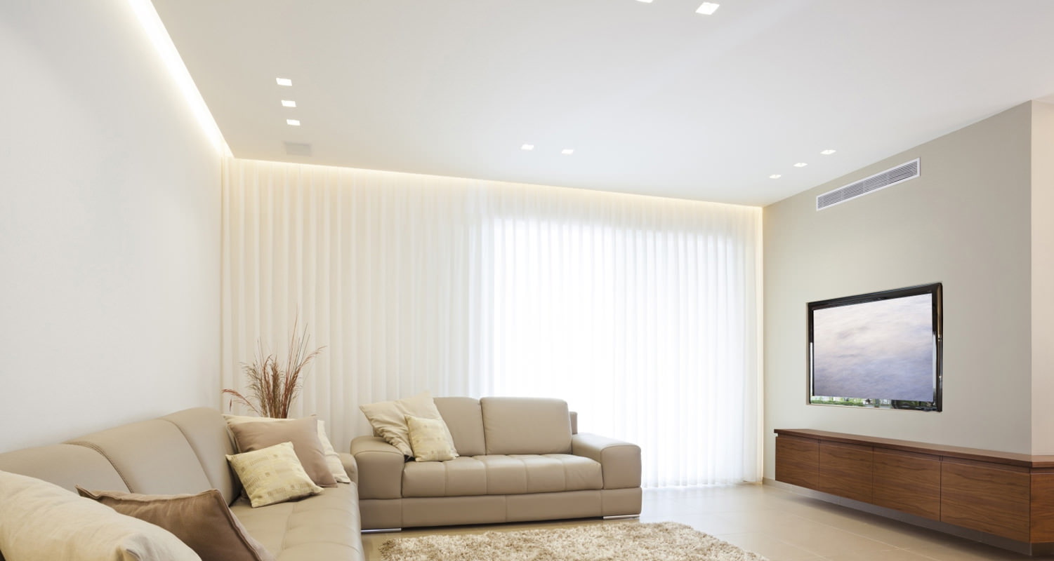 how to visually enlarge the ceiling