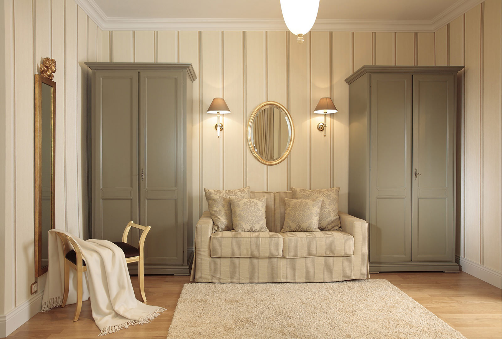 how to visually increase the height of the ceiling