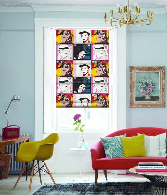 pop art curtains