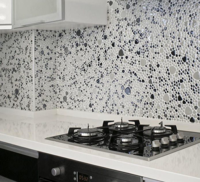 Mosaic kitchen apron Mosaic kitchen apron