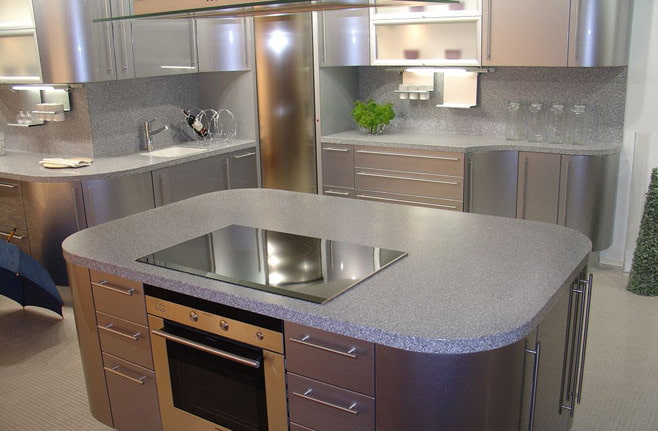 artificial stone kitchen apron