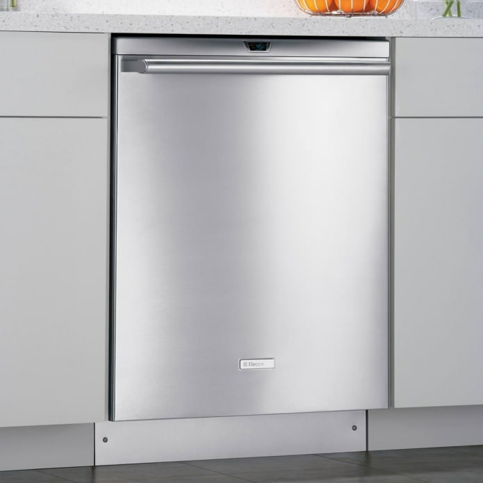 dishwasher in the interior