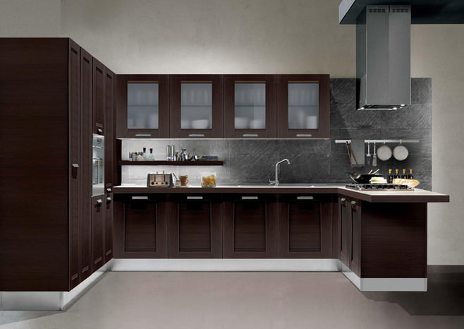 wenge color in kitchen design wenge color in kitchen design