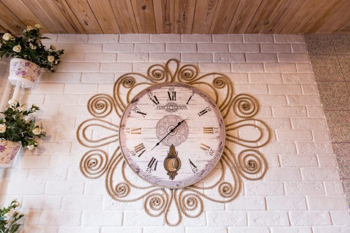 Provence style clock Provence style clock