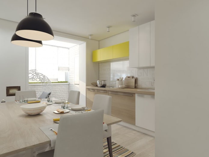 kitchen in the design of a 3-room apartment kitchen in the design of a 3-room apartment