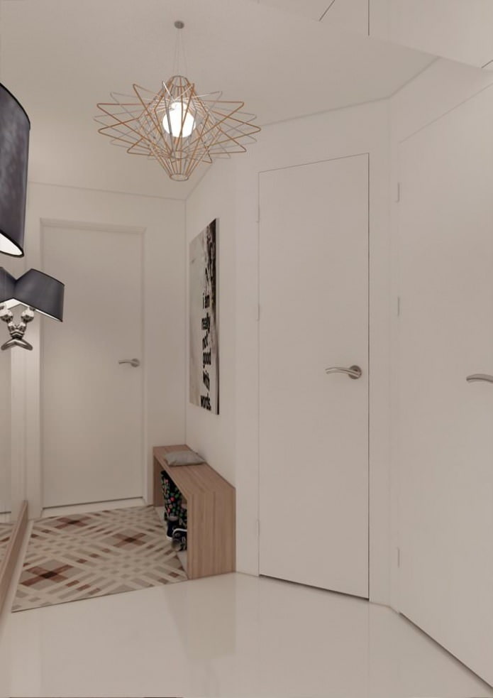 hallway in light colors hallway in light colors