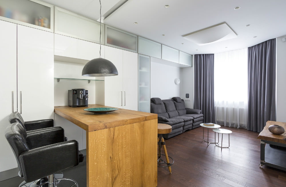 Design of a two-room apartment 43 sq. m. Design of a two-room apartment 43 sq. m.