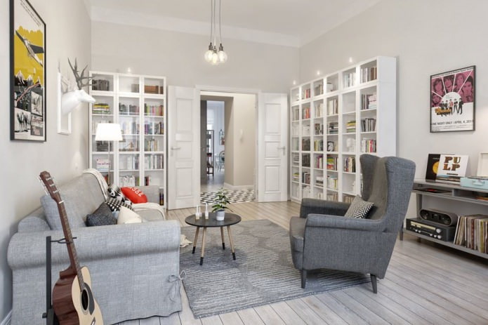 design project of an apartment of 100 sq. m. design project of an apartment of 100 sq. m.