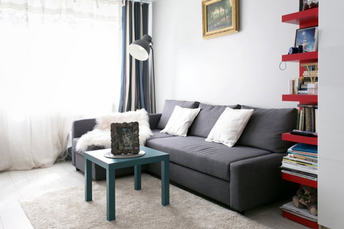 Corner sofa in the living room Corner sofa in the living room