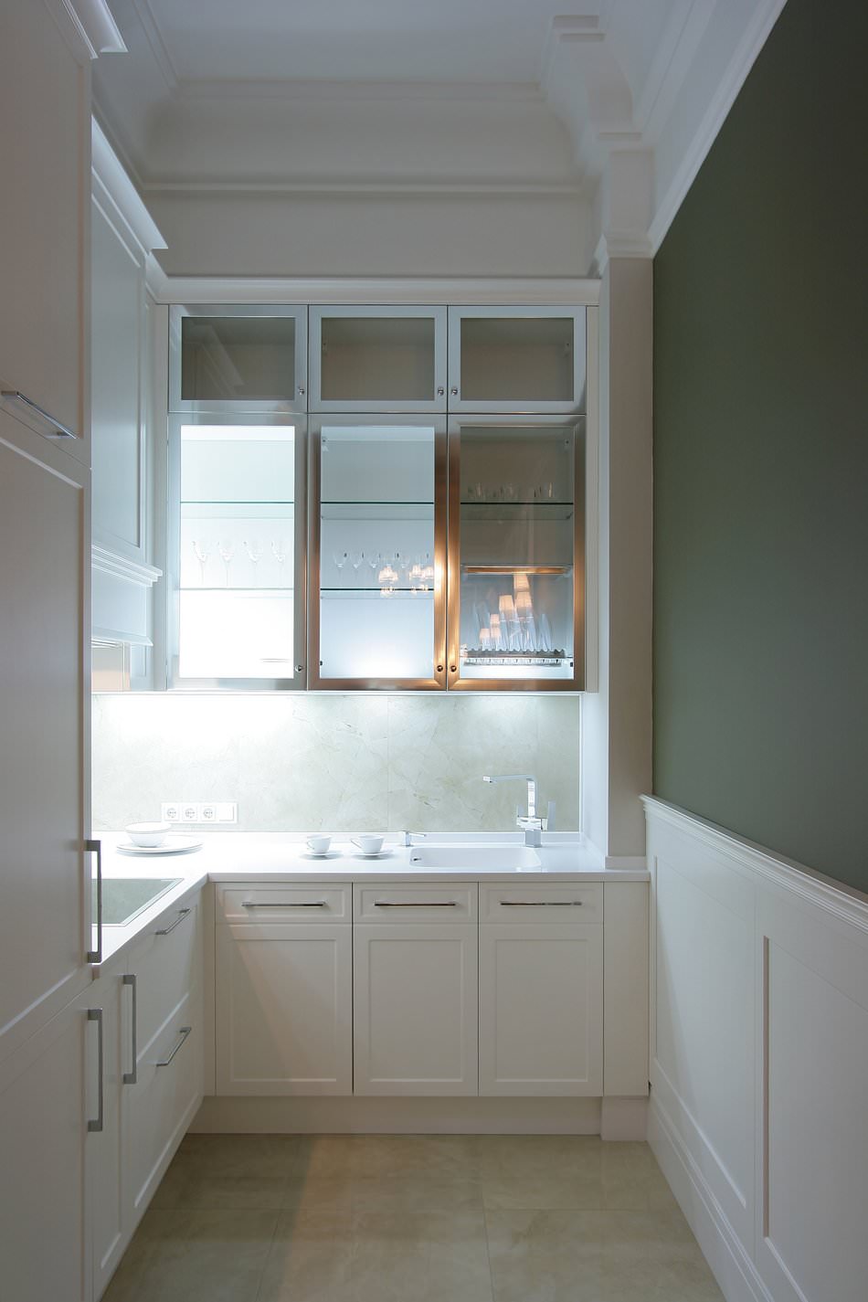 Apartment design 56 sq. m. in the style of modern classics