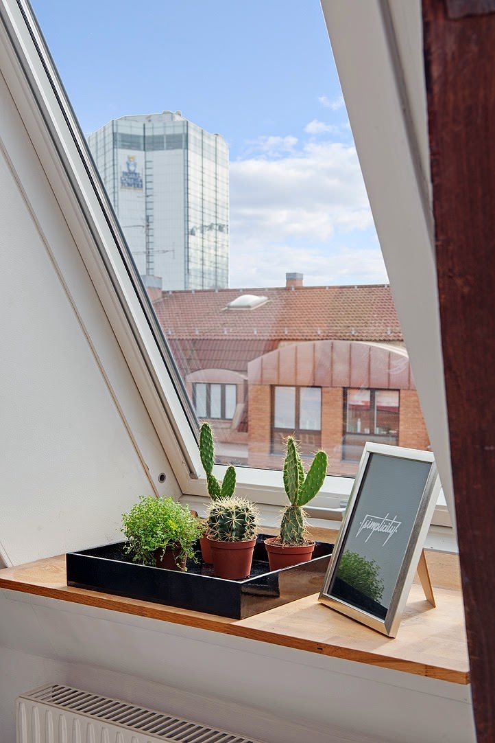 view of Liseberg from a mansard-type apartment view of Liseberg from a mansard-type apartment