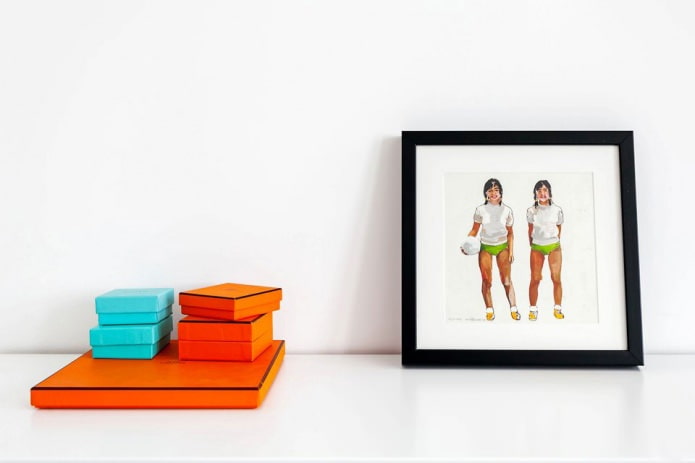 painting in the interior of an apartment of 64 sq. m.