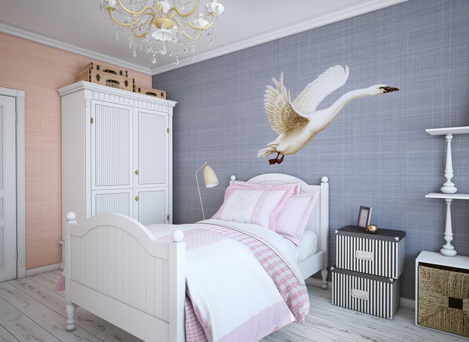 children's room in the design of an apartment of 68 sq. m. children's room in the design of an apartment of 68 sq. m.