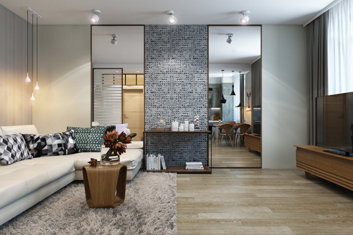 apartment design 67 sq. m.