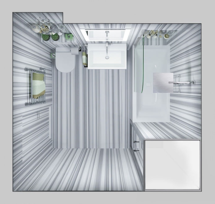 bathroom in studio design 34 sq. m. bathroom in studio design 34 sq. m.