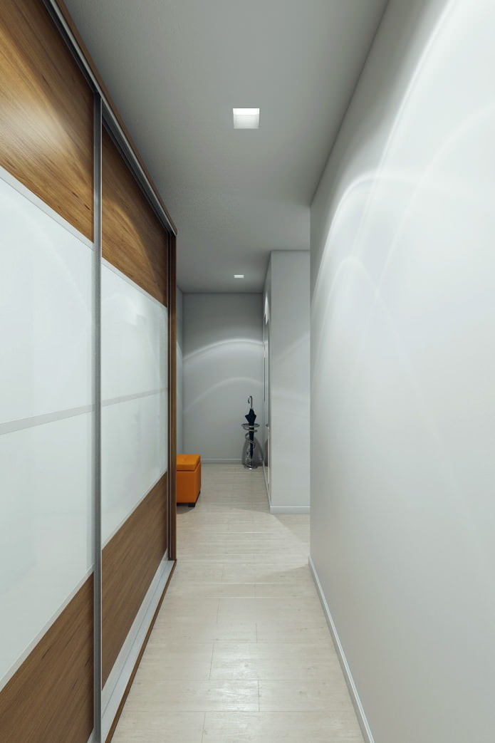 hallway in the interior of a 2-room apartment hallway in the interior of a 2-room apartment