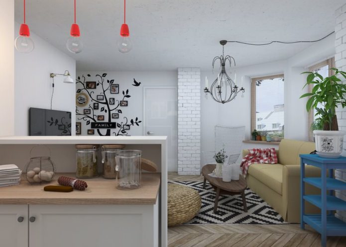 apartment design 65 sq. m. apartment design 65 sq. m.