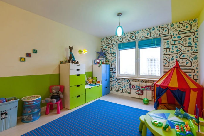 wallpaper in the nursery for a boy wallpaper in the nursery for a boy