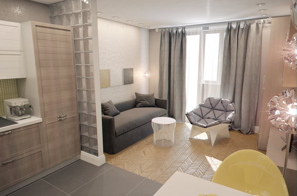 Design studio apartment 28 sq. m. Design studio apartment 28 sq. m.