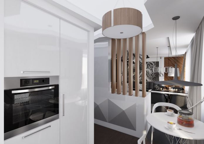 the interior of the apartment is 54 sq. m. the interior of the apartment is 54 sq. m.