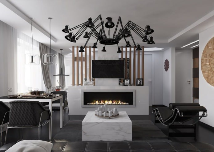 the interior of the apartment is 54 sq. m. the interior of the apartment is 54 sq. m.