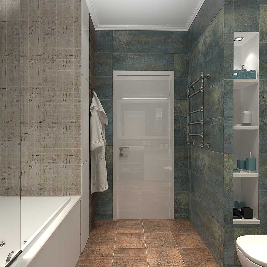 photo of the project of a 2-room apartment: bathroom photo of the project of a 2-room apartment: bathroom