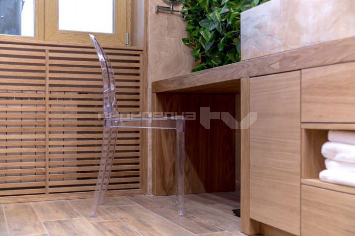 plastic chair in the bathroom interior plastic chair in the bathroom interior