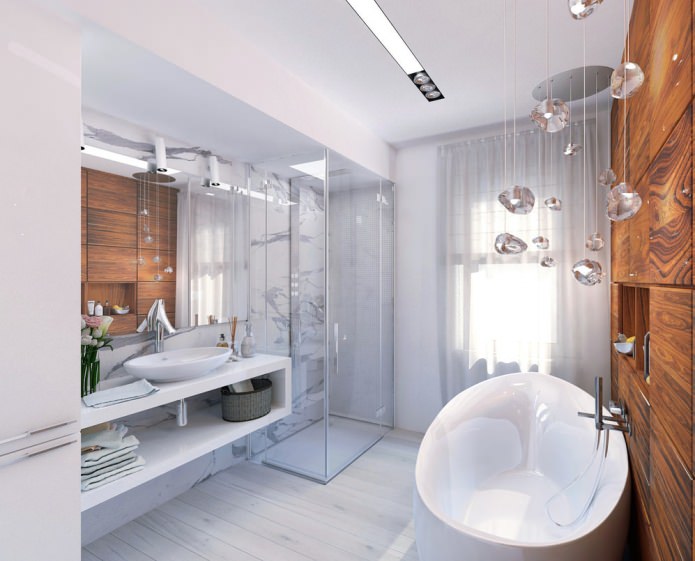 Beautiful bathroom interior