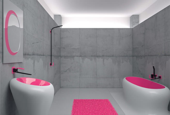 bathroom pink bathroom pink