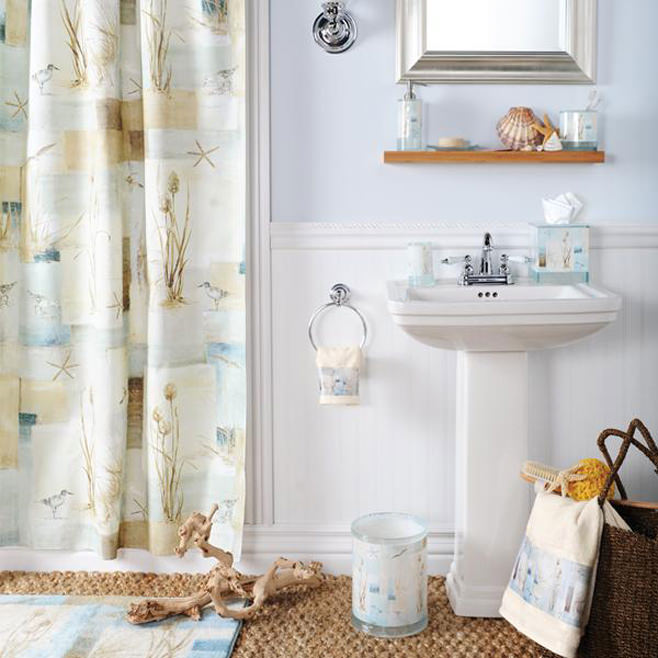 bathroom in nautical style
