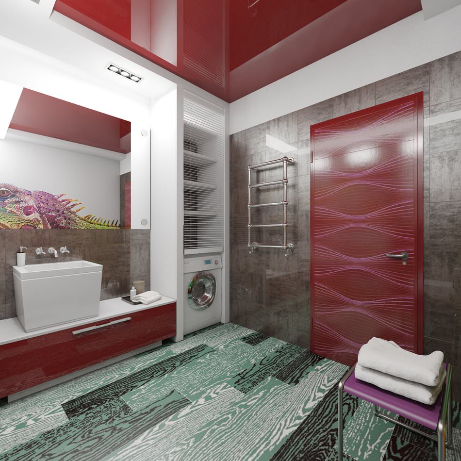 Unusual bathroom design