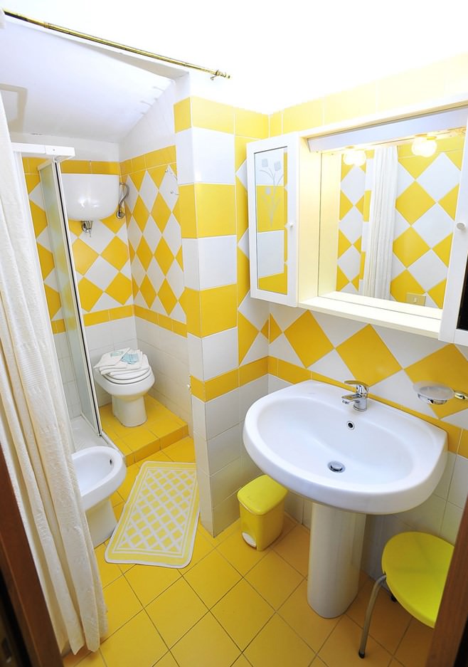 yellow tile