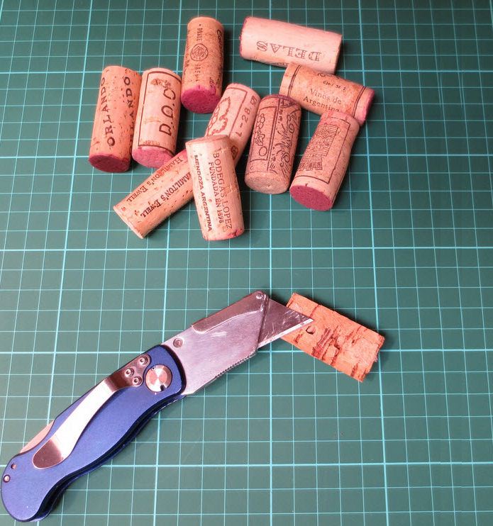 Bottle cork mat Bottle cork mat