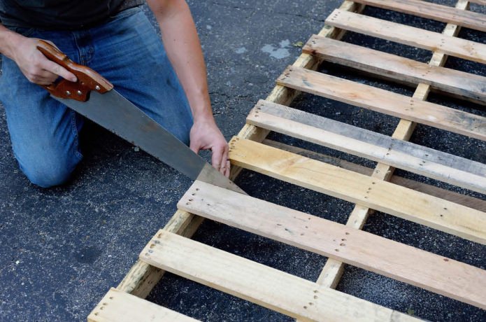 pallet table pallet table