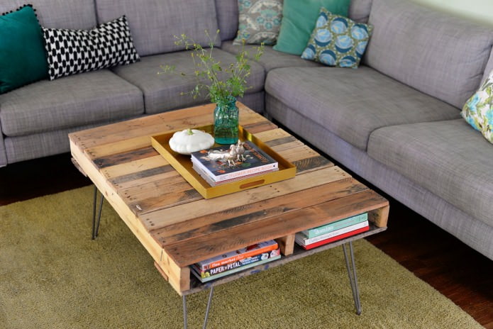 pallet table pallet table