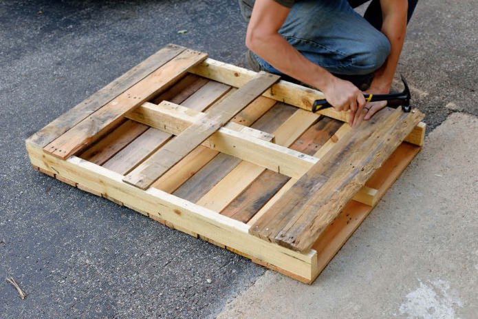 pallet table pallet table