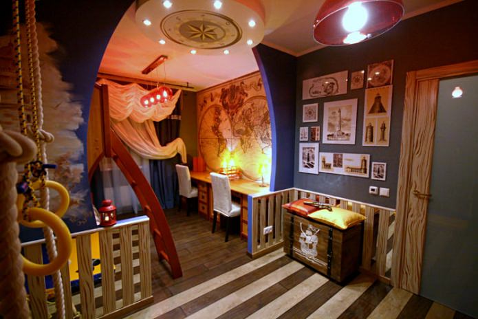 DIY wooden pirate chest