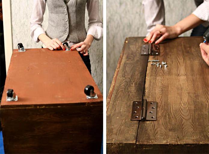 DIY pirate chest