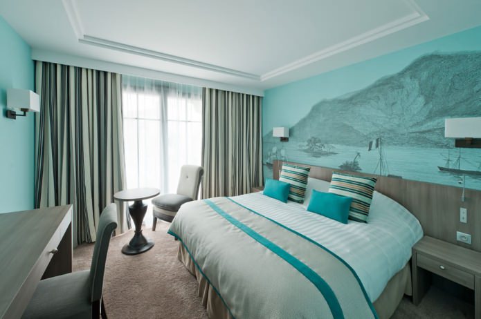 bedroom in nautical style