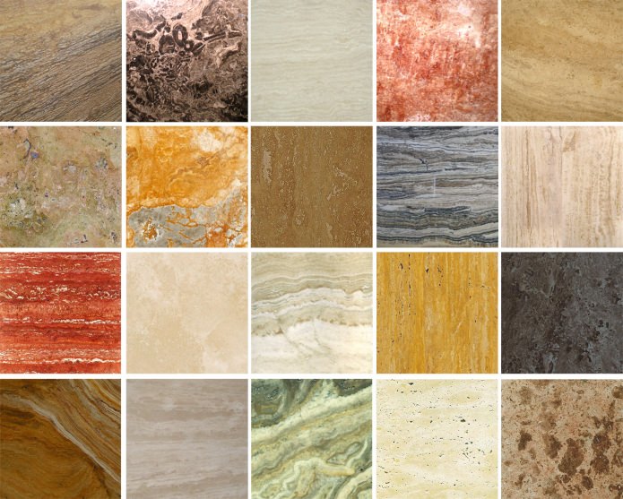 colors and shades of travertine stone colors and shades of travertine stone