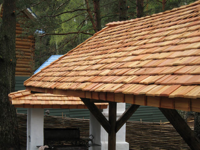wooden shingles shingle roof